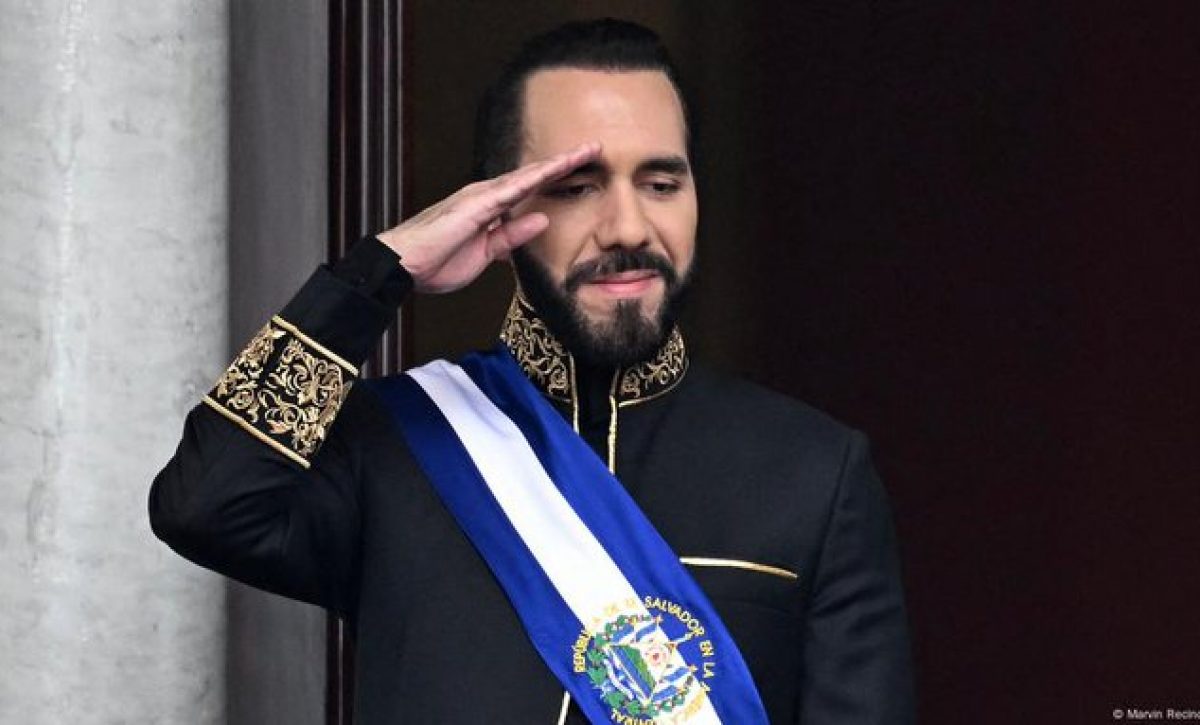 El presidente de El Salvador, Nayib Bukele,