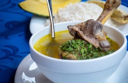 El festival del caldo de gallina criolla se viene realizando año a año.