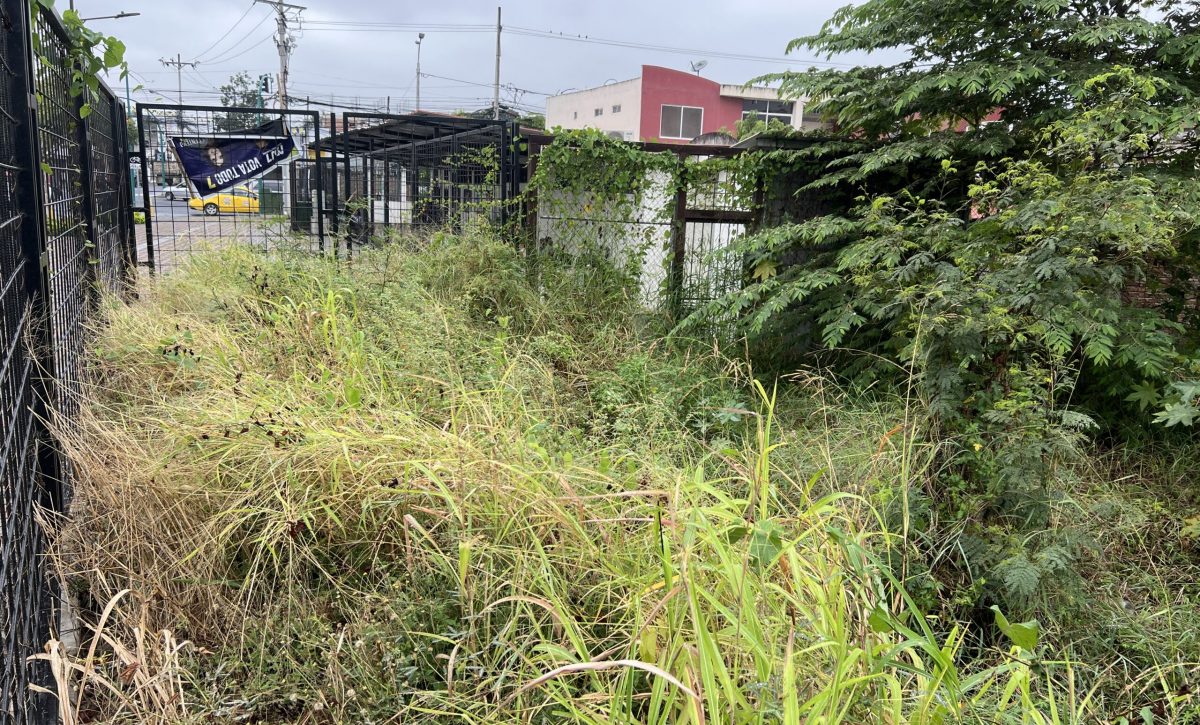 El centro de salud está junto al terreno del exaeropuerto Reales Tamarindos.