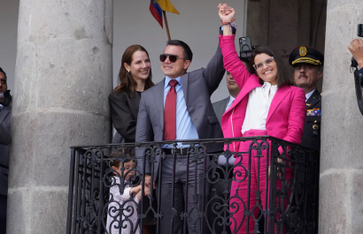 CNE entregará credenciales a Noboa y Pinto para el período 2025-2029