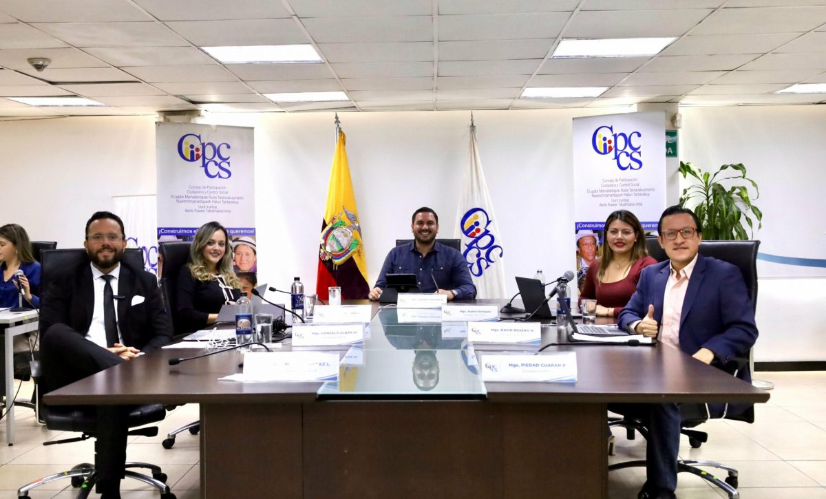 CPCCS aprueba reglamento para agilizar designación de autoridades de control en cuatro meses.