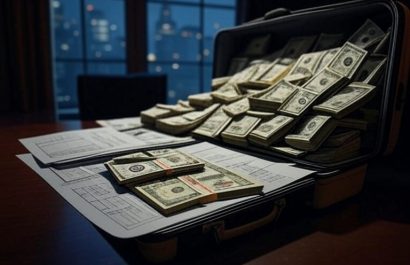 El lavado de dinero combina diversas técnicas para transformar grandes volúmenes de dinero ilícito del crimen en activos utilizables dentro de la economía legal. (Imagen creada por inteligencia artificial).