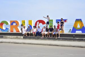 El principal atractivo de la parroquia Crucita, es su playa.