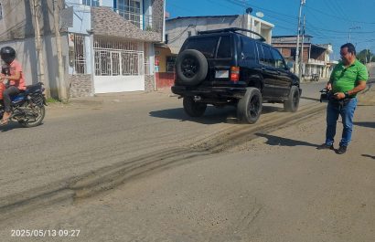 Calle 21 de Junio en Portoviejo baches y señalética inadecuada preocupan a Ciudadanos