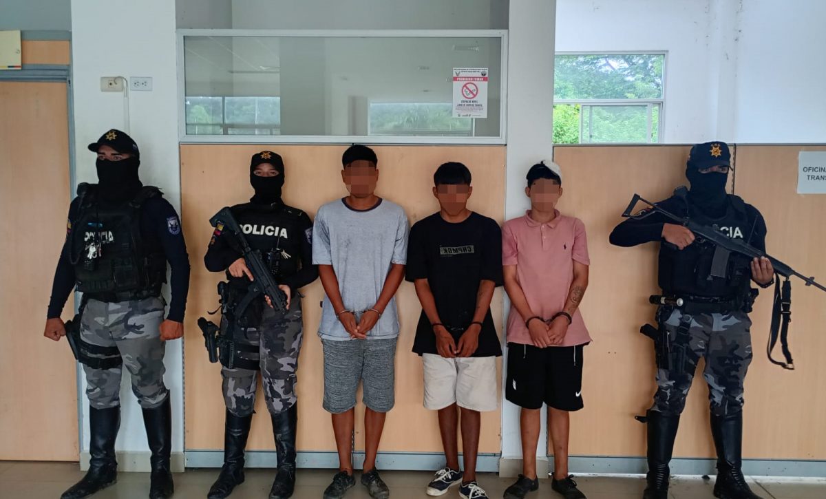 Capturados en operativo del GOM en Chone Manabí