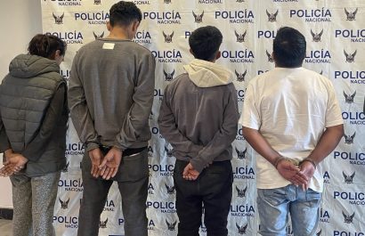 Capturan a cinco sospechosos de una banda de 'robacarros' en Santo Domingo de los Tsáchilas