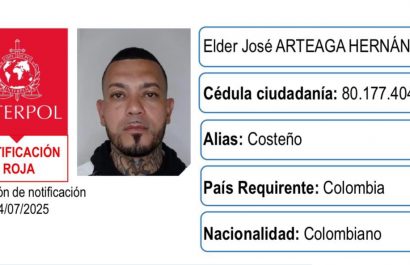 Capturan en Bogotá, Colombia, a alias ‘El Costeño’, presunto autor del atentado contra Miguel Uribe Turbay