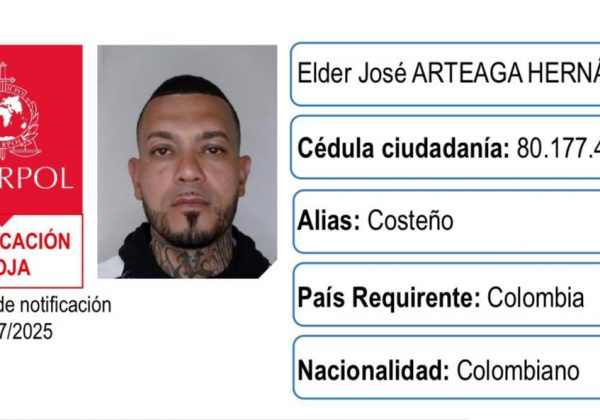 Capturan en Bogotá, Colombia, a alias ‘El Costeño’, presunto autor del atentado contra Miguel Uribe Turbay