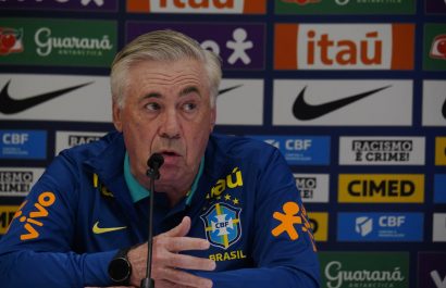 Carlo Ancelotti, técnico de Brasil Ecuador es un equipo que muestra gran calidad