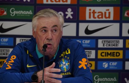 Carlo Ancelotti, técnico de Brasil Ecuador es un equipo que muestra gran calidad