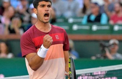 Carlos Alcaraz, número 3 del mundo, logró su primera victoria en el Rolex Masters 1000 de Montecarlo