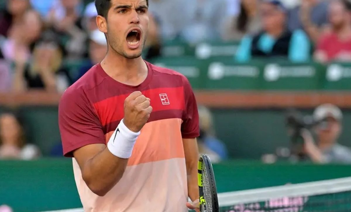 Carlos Alcaraz, número 3 del mundo, logró su primera victoria en el Rolex Masters 1000 de Montecarlo