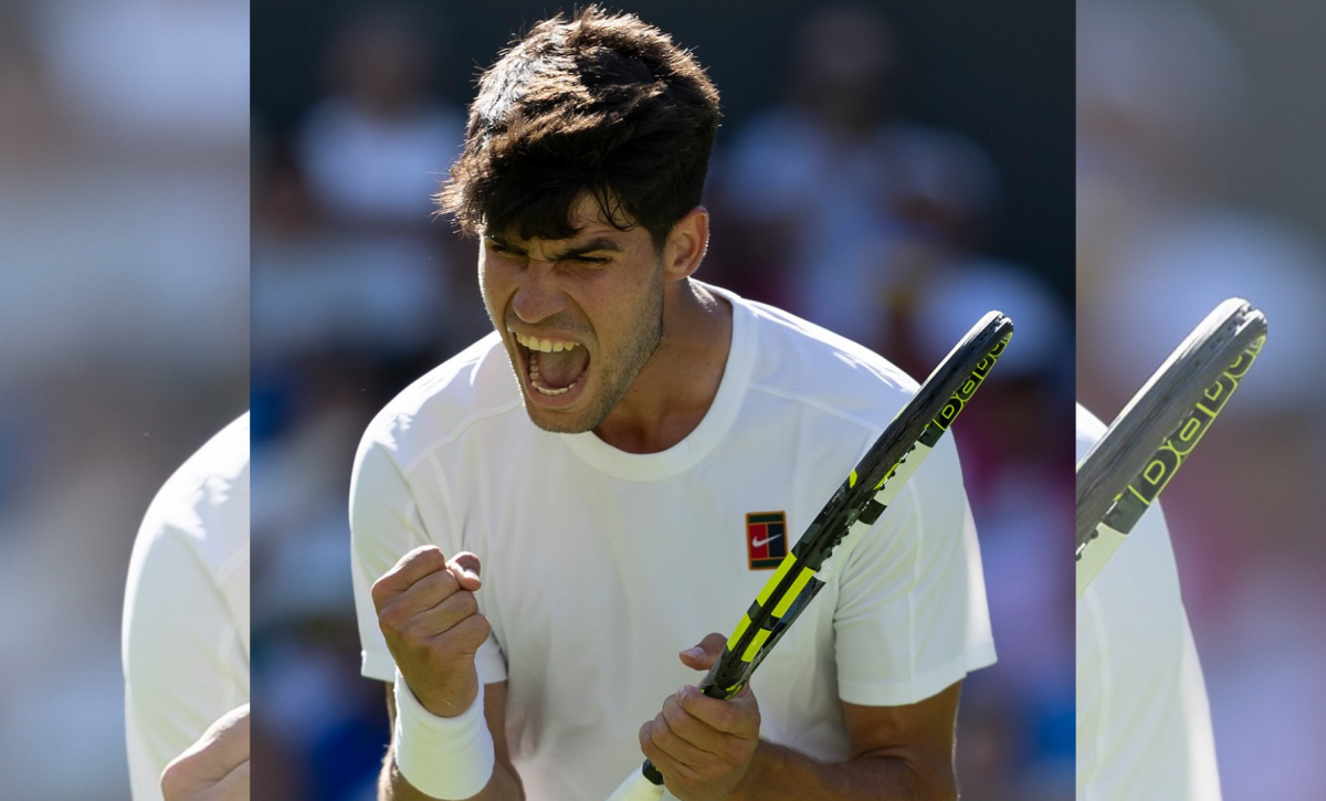 Carlos Alcaraz supera a Fabio Fognini en cinco sets en la primera ronda de Wimbledon 2025