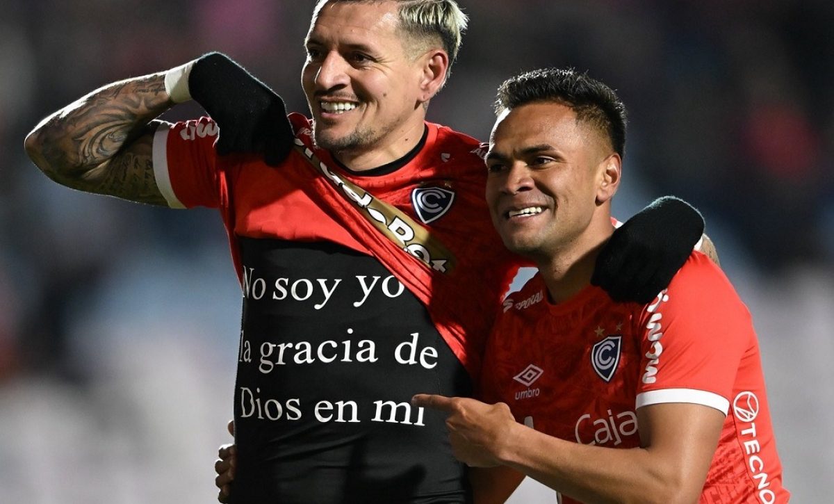 Carlos Garcés Acosta, delantero manabita marcó un gol en la goleada 3-0 de Cienciano sobre Los Chankas.