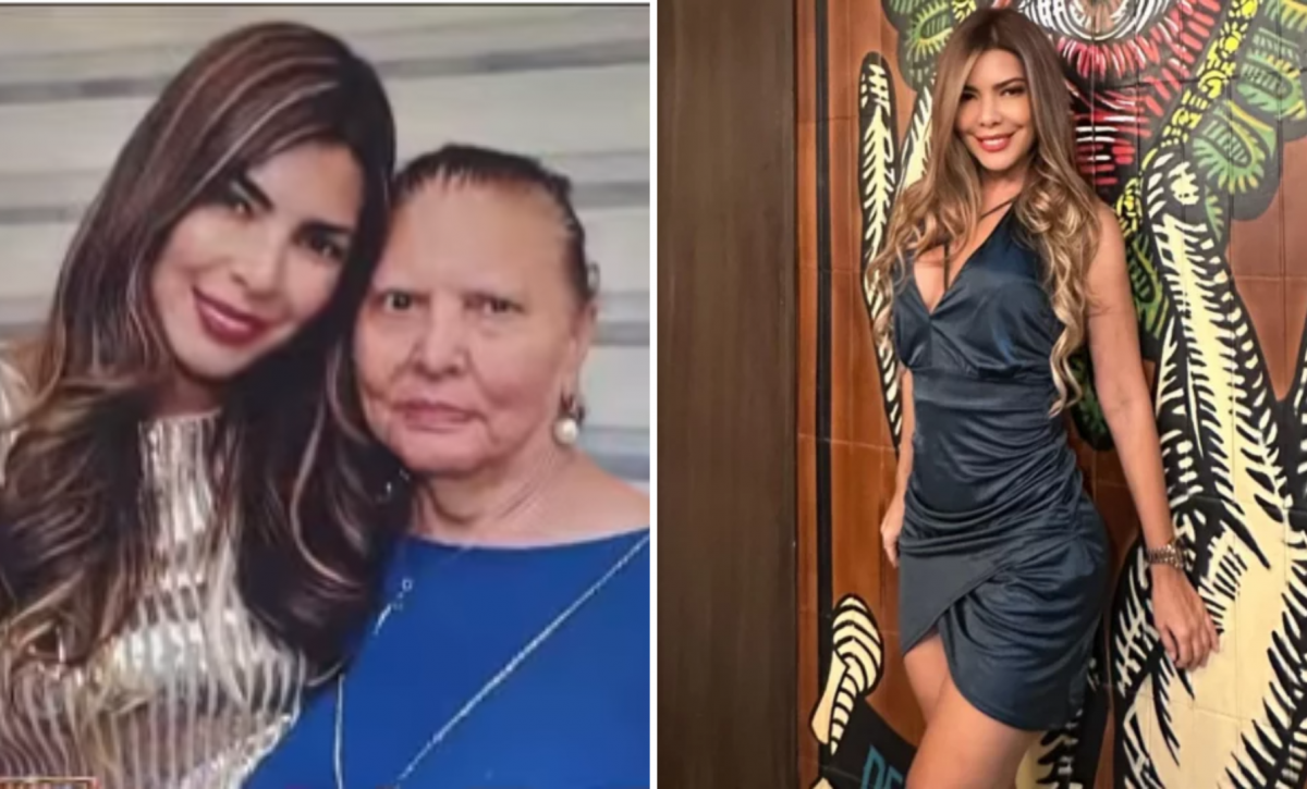 Carolina Ramos despide con dolor a su madre, María Frank