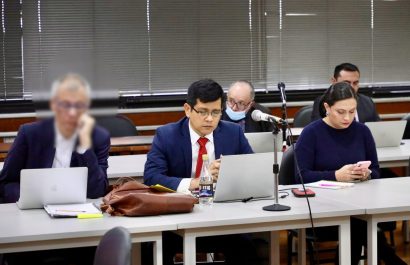 Jorge Glas estuvo presente en la audiencia que no fue instalada este viernes 6 de junio.