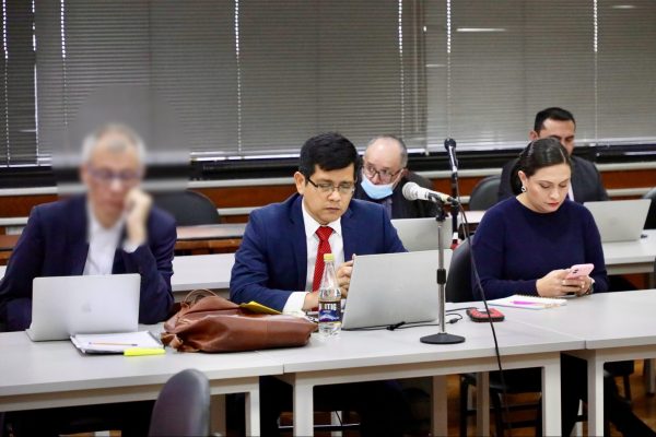 Jorge Glas estuvo presente en la audiencia que no fue instalada este viernes 6 de junio.