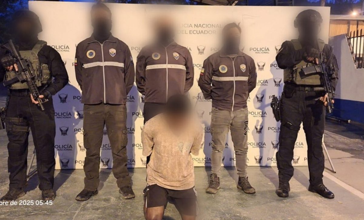 Cayó alias “Siete”: así fue la captura del tercer más buscado de Esmeraldas