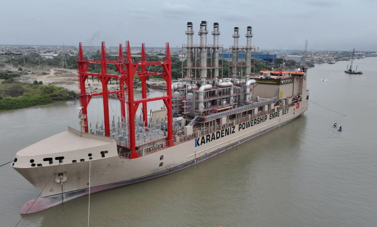 Celec iniciará contratación de energía flotante para la generación de 230 megavatios, informó Carolina Jaramillo, vocera del Gobierno. (API)