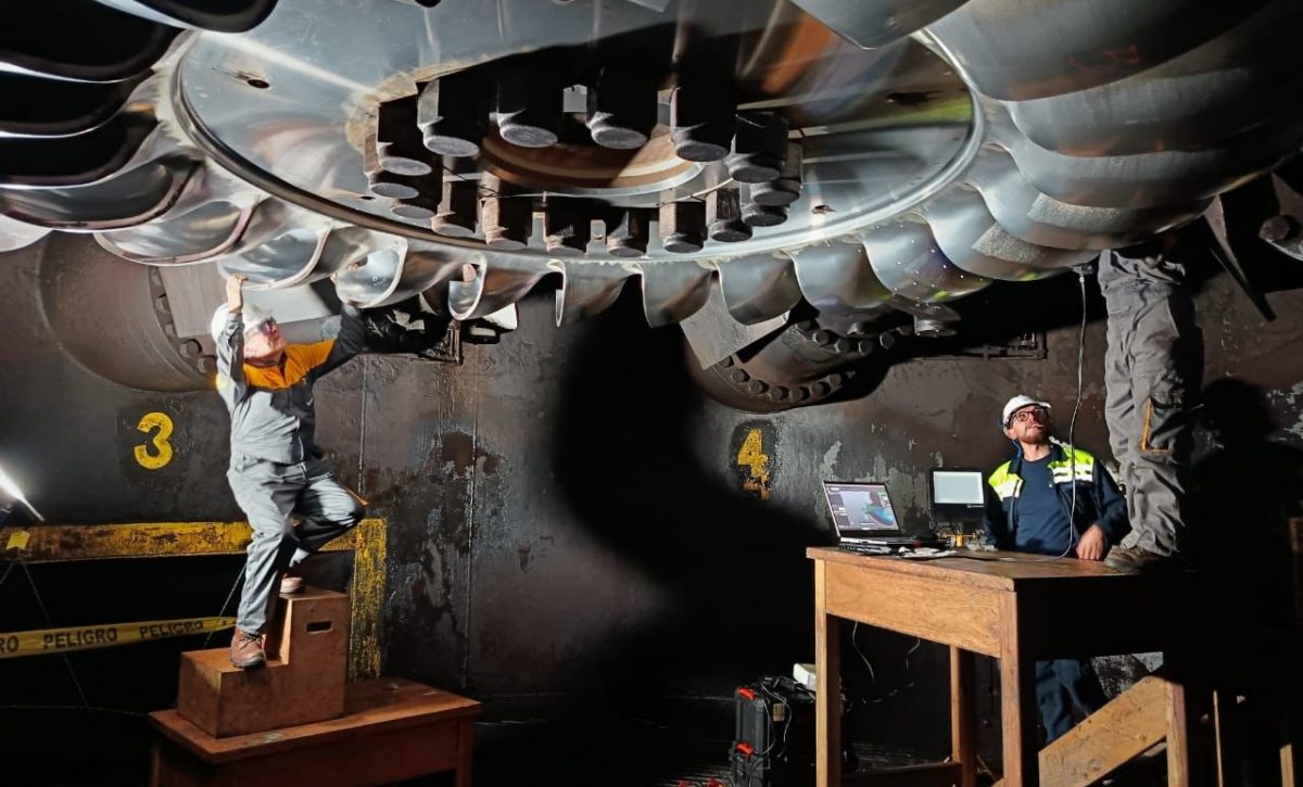 Central hidroeléctrica Molino aporta 1.100 megavatios al Sistema Nacional Interconectado tras mantenimiento exitoso.
