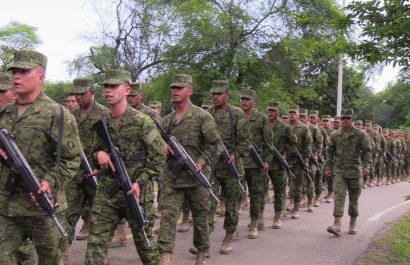 Cerca de 400 militares reforzarán la seguridad en Manabí