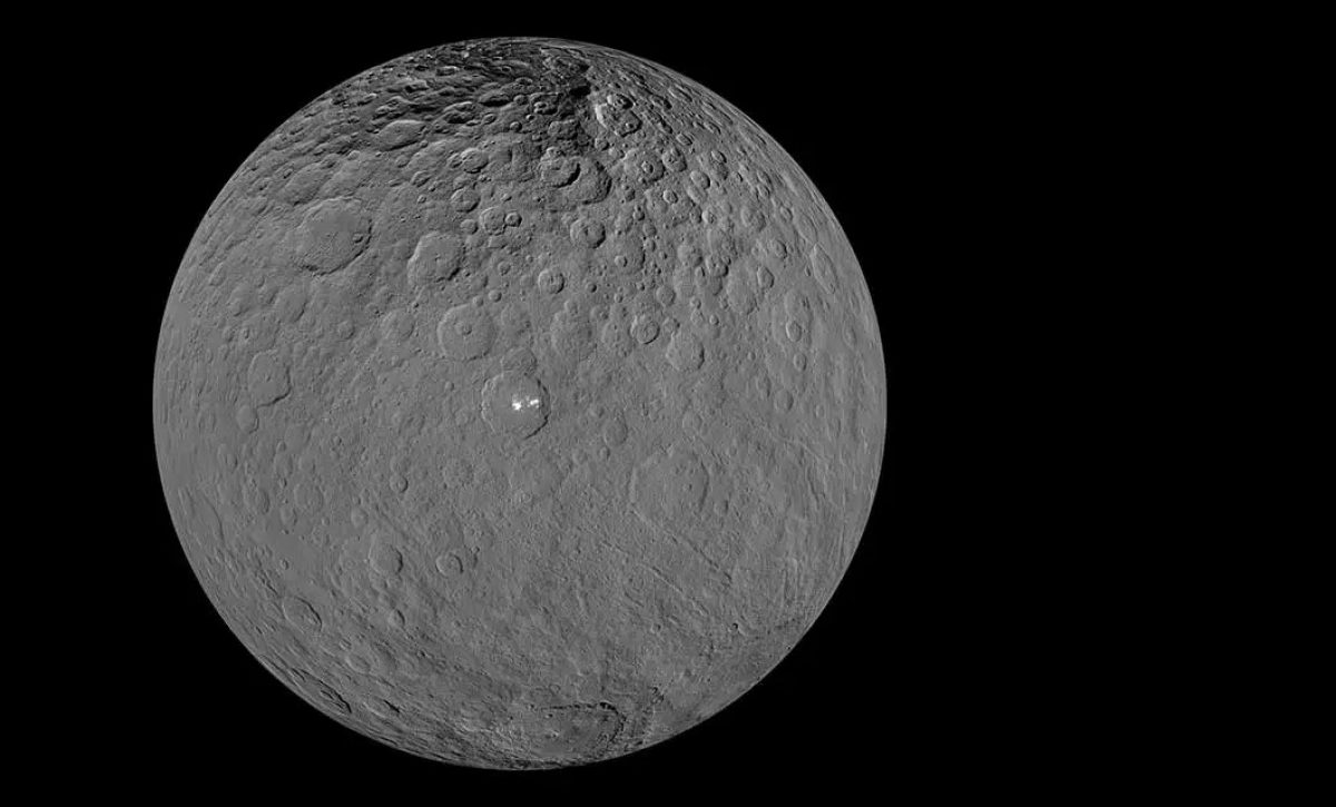 Ceres, el planeta enano que pudo albergar vida hace millones de años