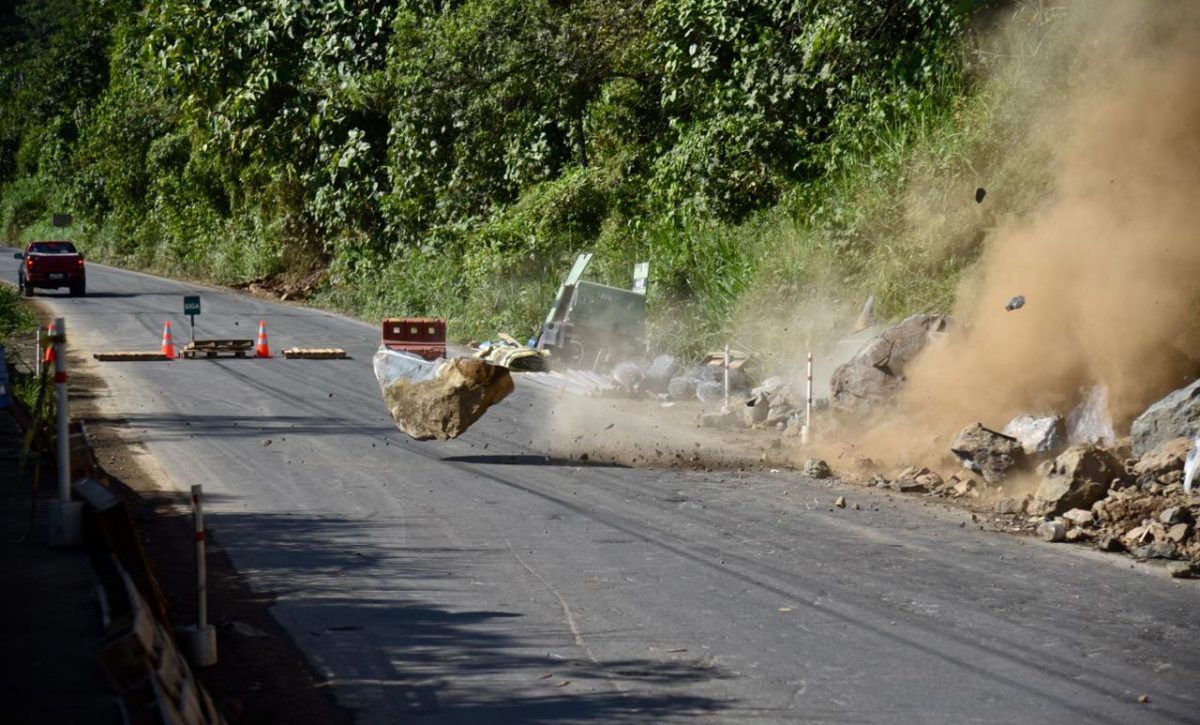 Cerrado el km 83 de la Alóag-Santo Domingo conoce rutas alternas y duración