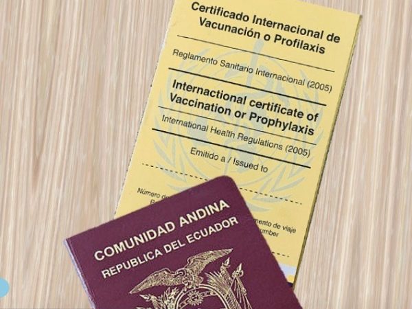 Ecuador exigirá carnet de vacunación contra fiebre amarilla desde mayo