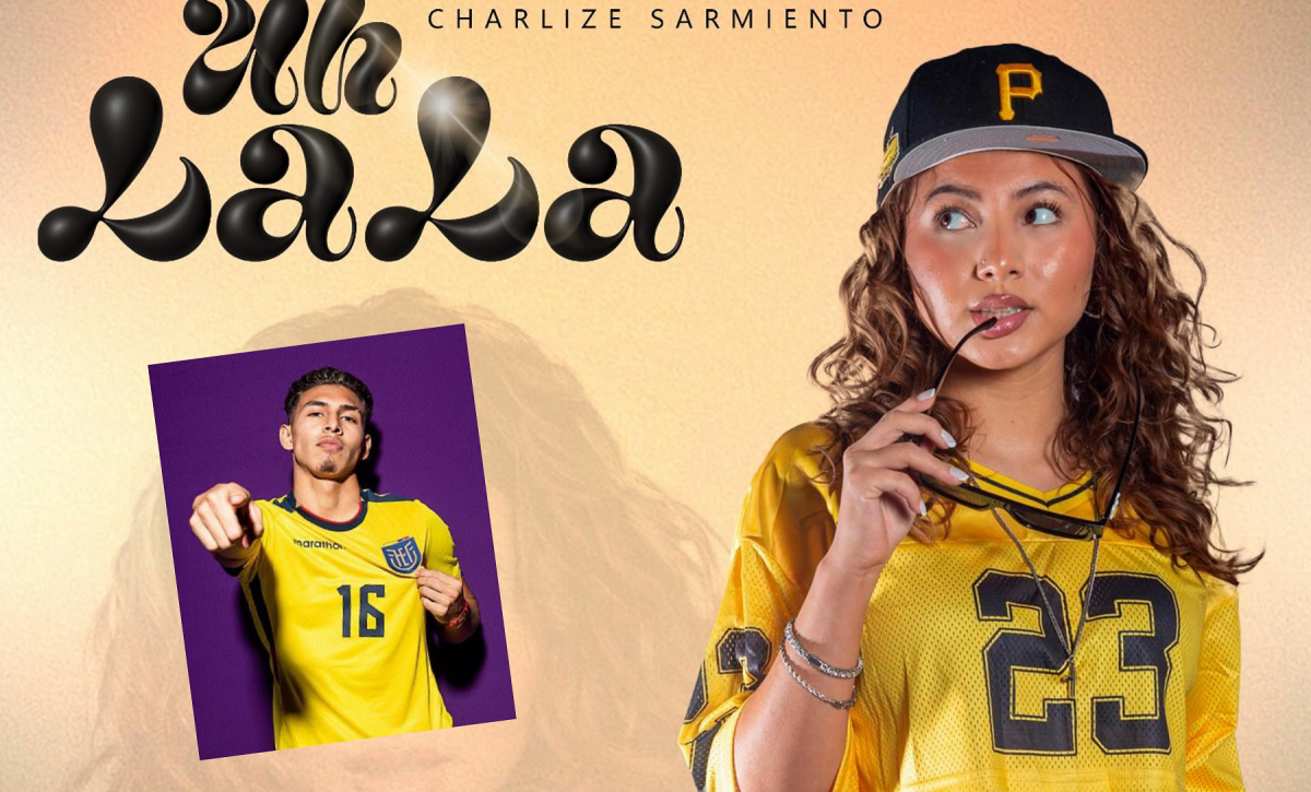 Charlize, la hermana del futbolista Jeremy Sarmiento, estrena su primer tema musica