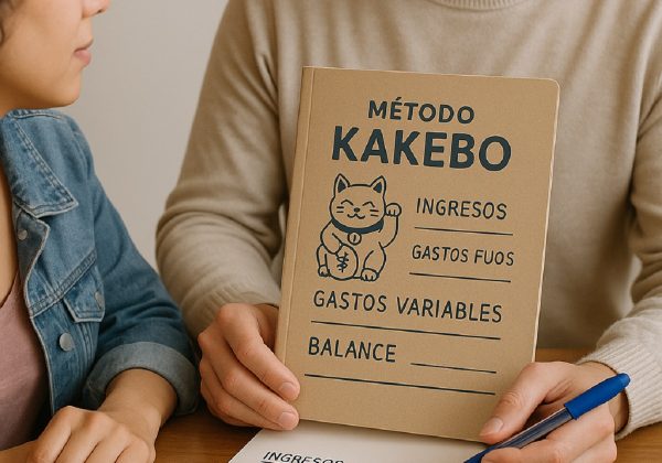 El método Kakebo permite a las personas organizar sus ingresos y gastos mediante un registro manual en una libreta, promoviendo disciplina financiera. FOTO: Chatgpt (Inteligencia Artificial).