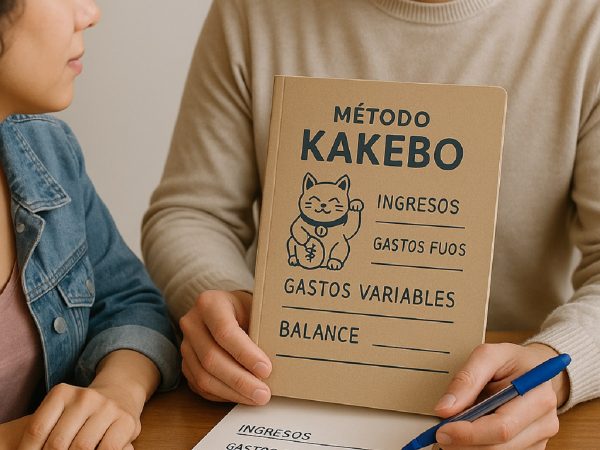 El método Kakebo permite a las personas organizar sus ingresos y gastos mediante un registro manual en una libreta, promoviendo disciplina financiera. FOTO: Chatgpt (Inteligencia Artificial).