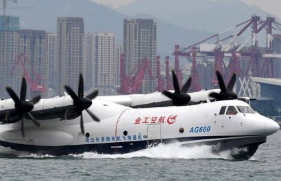 China ha autorizado la producción en masa del AG600, el avión anfibio más grande del mundo.
