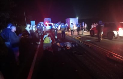 Choque frontal en la vía a Quevedo deja un fallecido en Santo Domingo