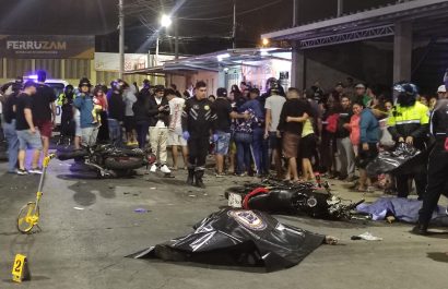 Dos motociclistas fallecen en accidente de tránsito
