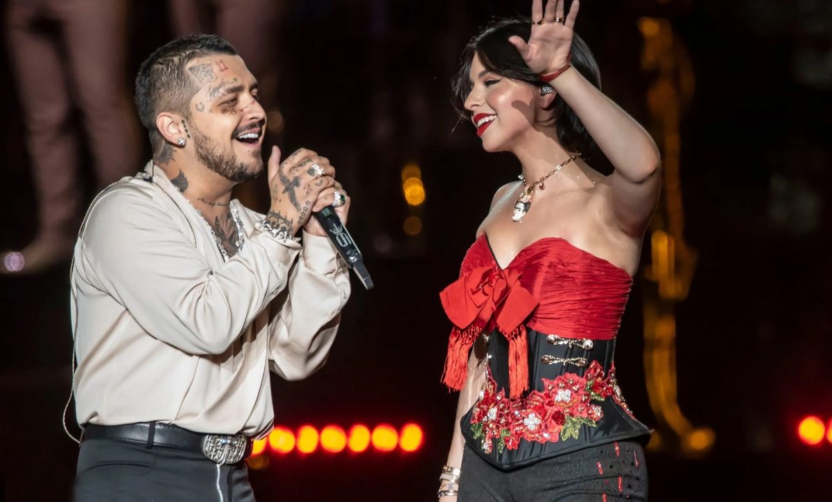 Christian Nodal irradia felicidad al hablar de su sólida relación con Ángela Aguilar
