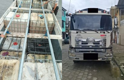 Cinco detenidos por contrabando de combustible en La Concordia, de Santo Domingo de los Tsáchilas