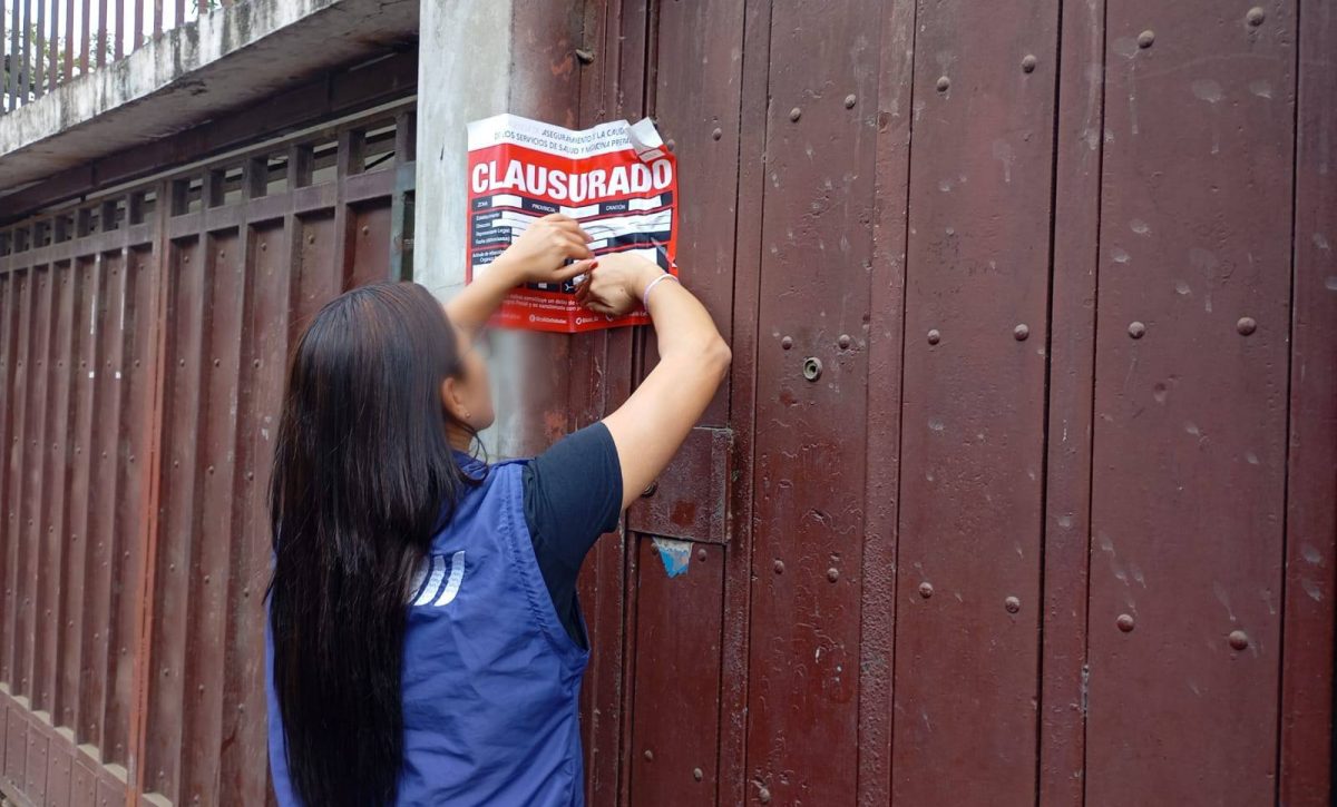 ACESS Clausuran supuesto centro clandestino de rehabilitación en Portoviejo tras un incendio