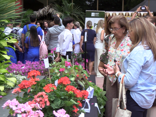 Club de Jardinería Portoviejo Inaugura su XXIX Exposición en la Universidad San Gregorio