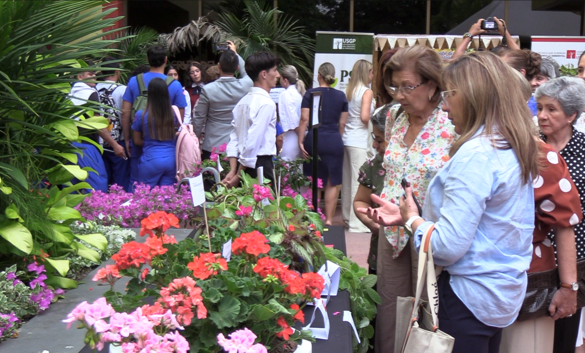 Club de Jardinería Portoviejo Inaugura su XXIX Exposición en la Universidad San Gregorio