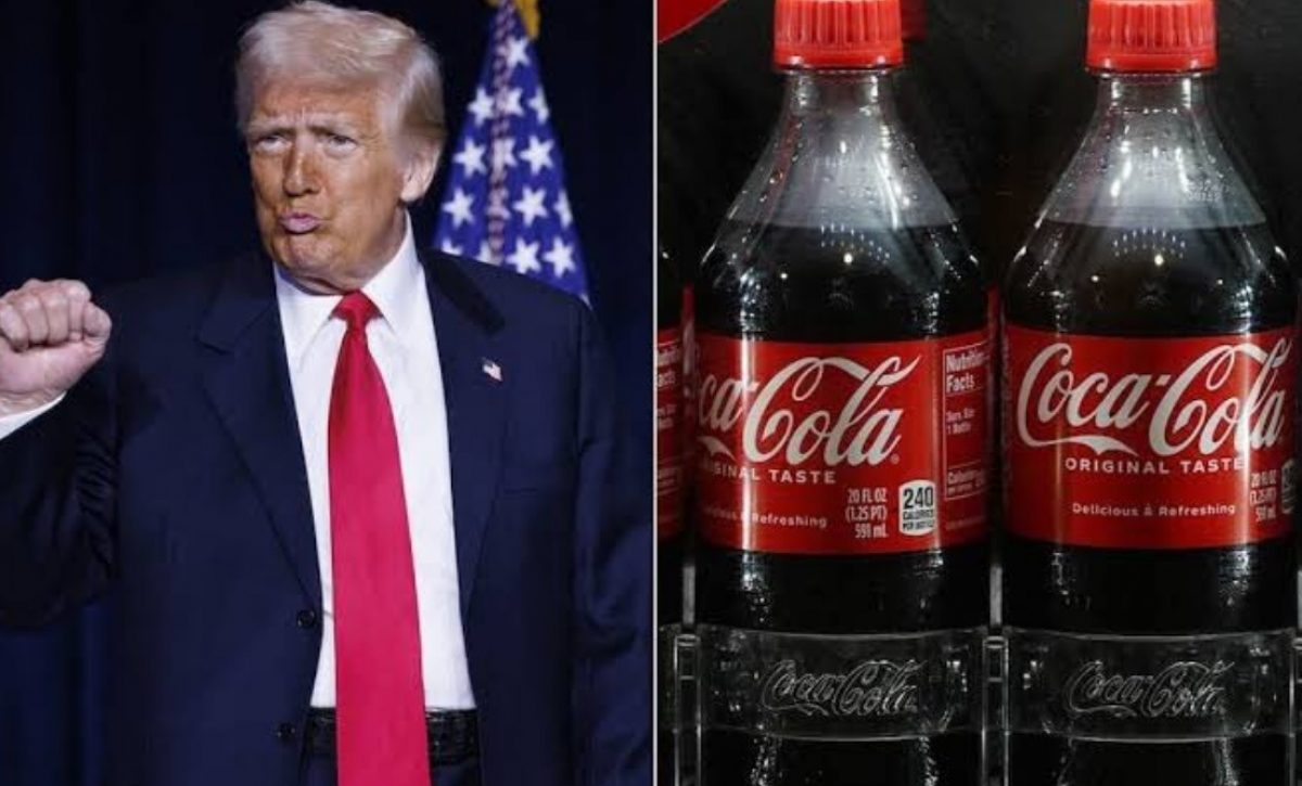 Coca-Cola utilizará azúcar real de caña en sus productos de EE.UU., afirma Donald Trump