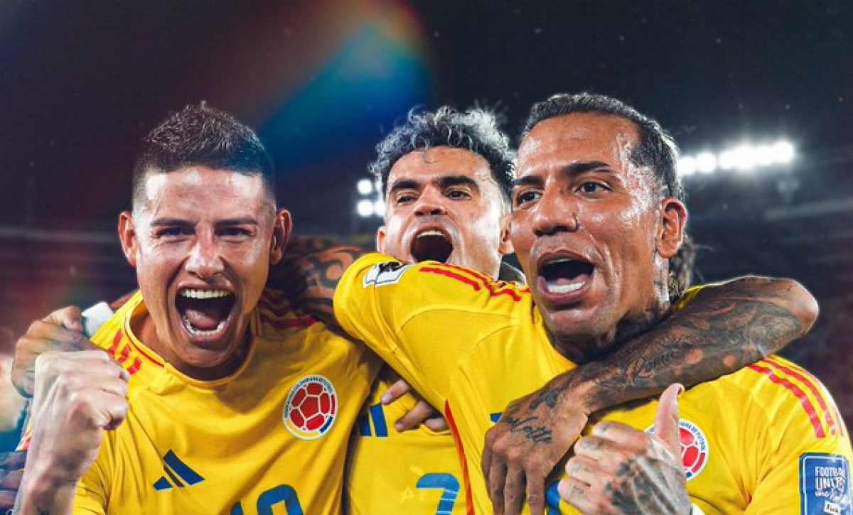 Colombia es una de las 16 clasificadas al Mundial 2026 que se dará en Estados Unidos, México y Canadá.