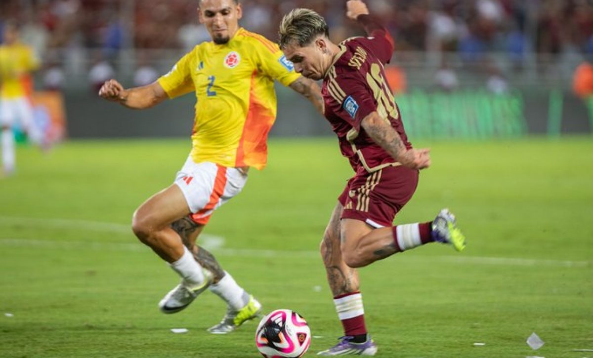 Colombia frustra el sueño de Venezuela con goleada en el Monumental de Maturín.