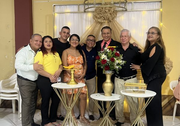 Miembros de la asociación que estuvieron en la celebración por el aniversario.