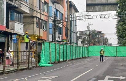 Comerciantes enfrentan caída de ventas por cierre vial en el sector de la Terminal Terrestre de Santo Domingo