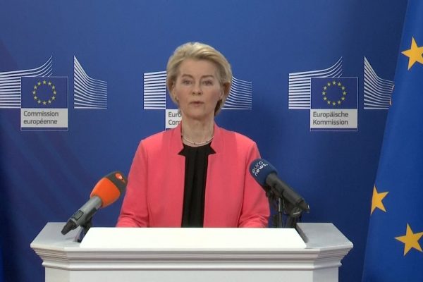Foto/Europa Press. La presidenta de la Comisión Europea, Ursula von der Leyen.