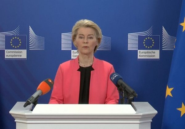 Foto/Europa Press. La presidenta de la Comisión Europea, Ursula von der Leyen.