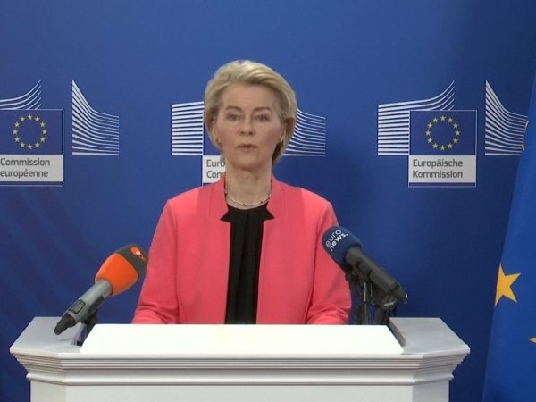 Foto/Europa Press. La presidenta de la Comisión Europea, Ursula von der Leyen.
