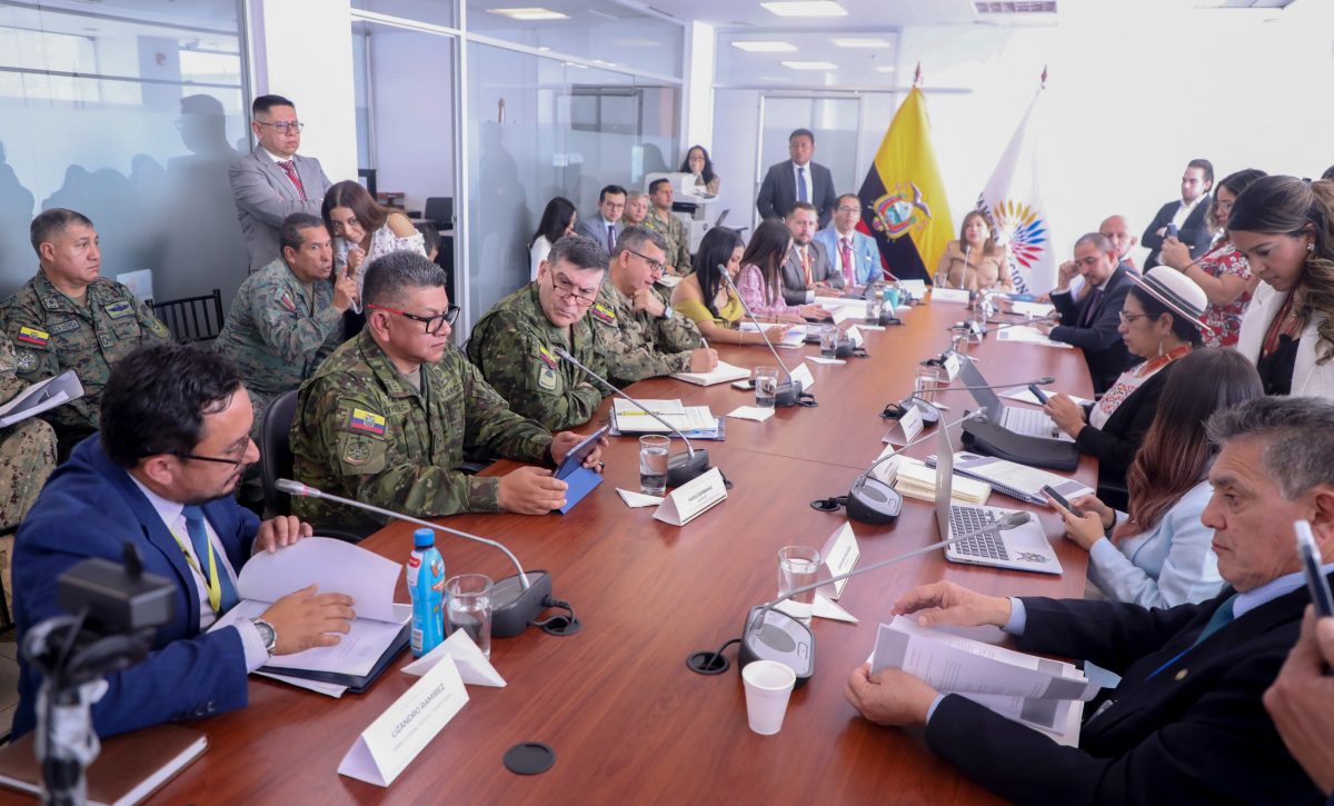Comisión de Seguridad analiza reformas disciplinarias en Fuerzas Armadas