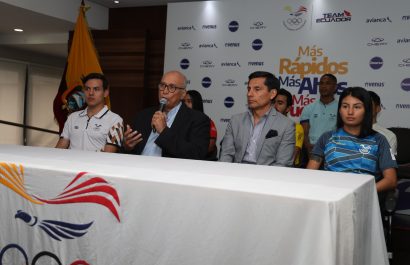 Comité Olímpico Ecuatoriano apoya a 10 deportistas rumbo a Los Ángeles 2028