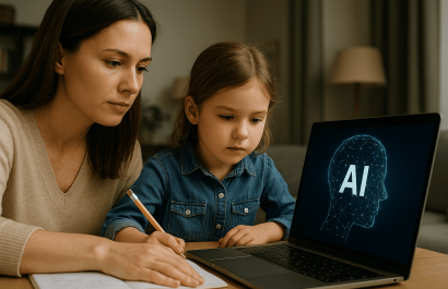 Cómo la inteligencia artificial está cambiando la forma de educar y criar a las nuevas generaciones